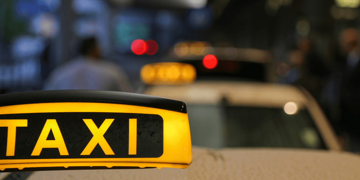 Taxi in a Frame