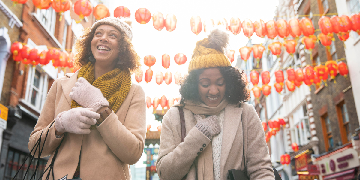 smiley-women-walking-together