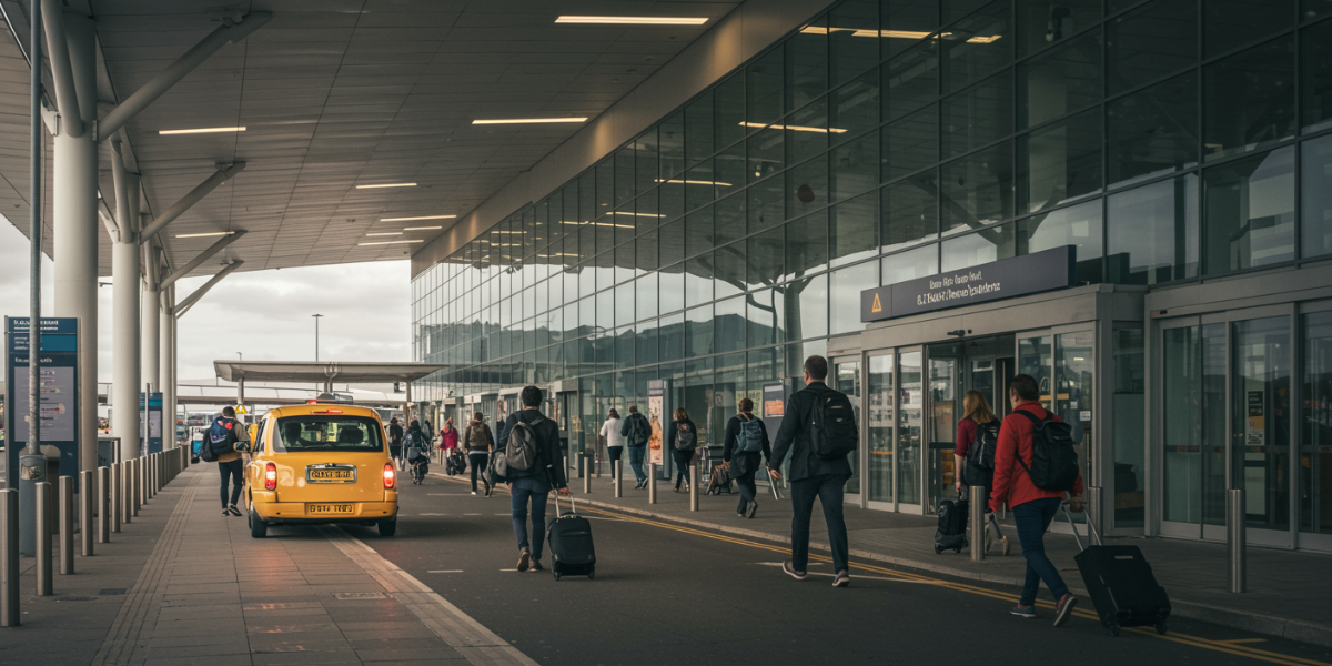 How long before a flight should I be at the UK Airport