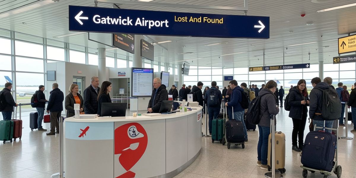 lost and found counter on airport